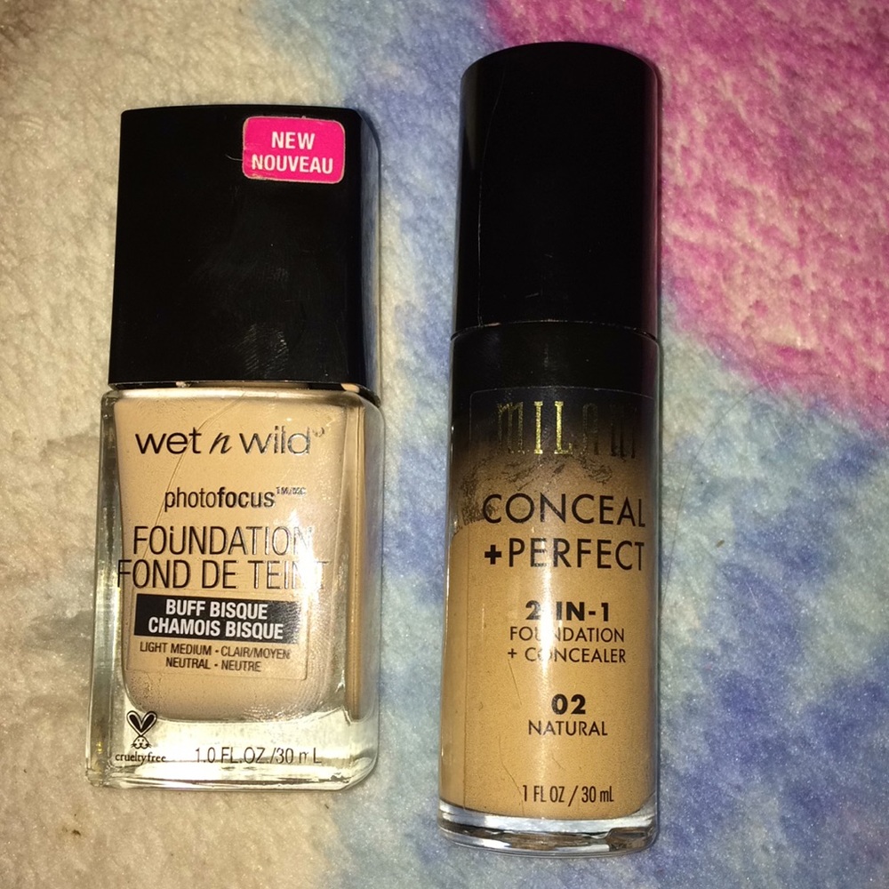 Wet n Wild and Milani Foundation